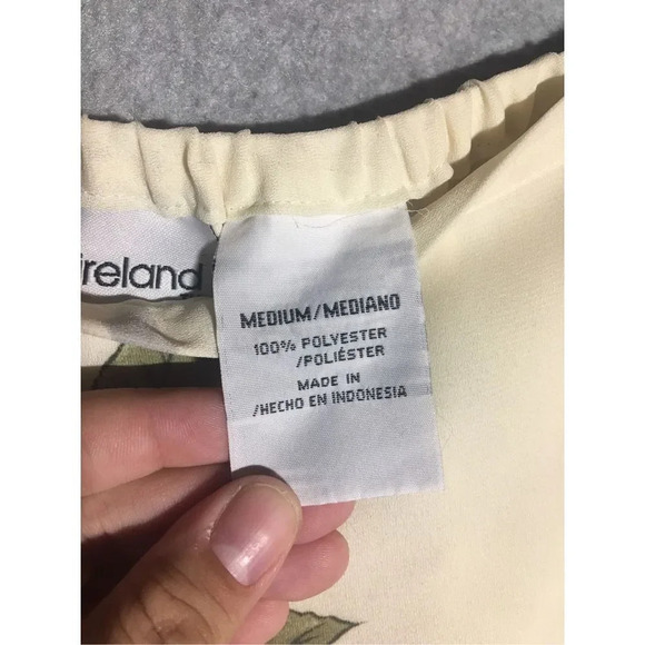 Womens Kathy Ireland Skirt Maxi Vintage Floral Beautiful Boho Cottage Core - Picture 3 of 6